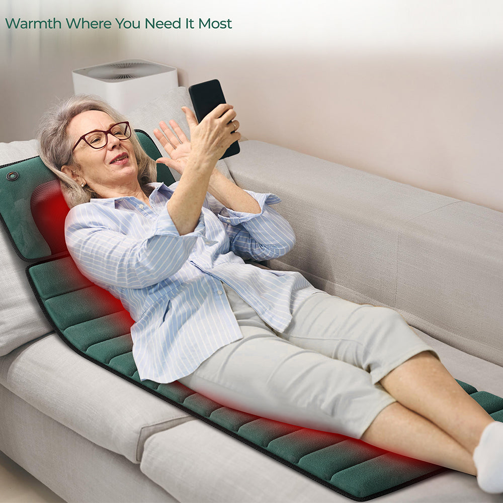 Alfombra Masajeadora Multifunción con Calor y Accesorios para Pies – Relajación Completa en Casa