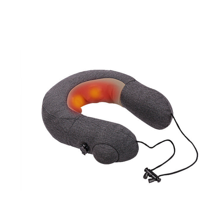 Almohada Masajeadora para Cuello y Oficina – Relajación Cervical Portátil con Amasado y Calor