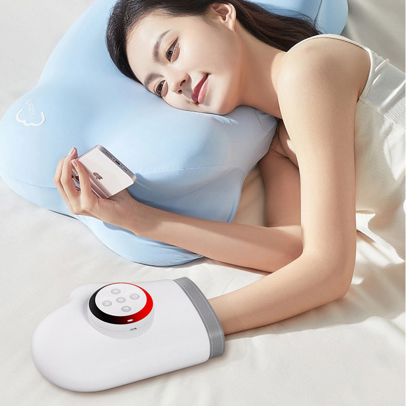 Air Pressure Electric Hand Massager with Heat Therapy – Finger & Palm Pain Relief