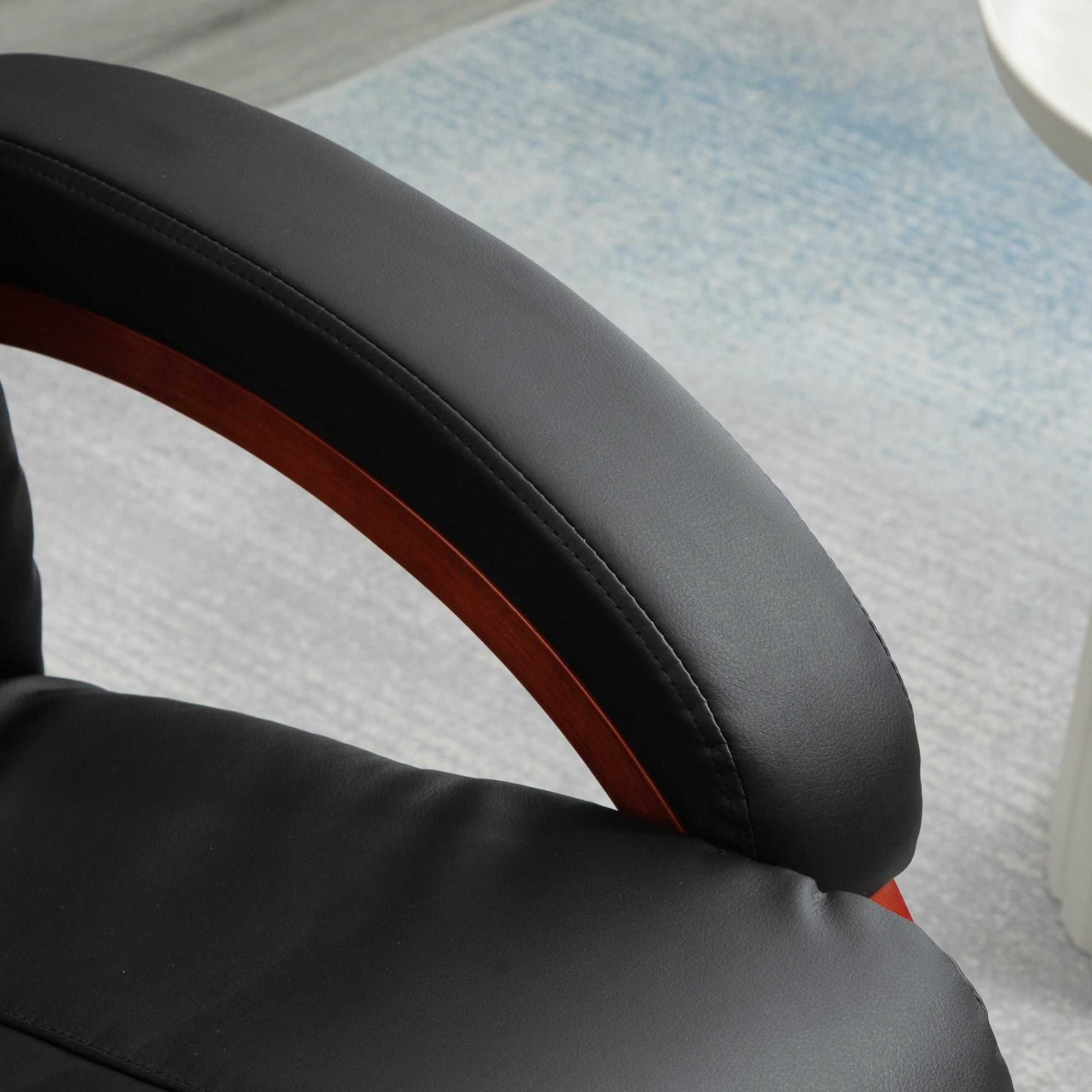 Vibration Recliner Chair with Ottoman and Remote