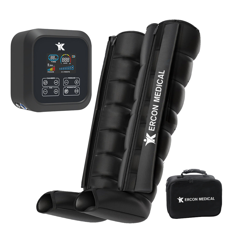 Masajeador de Piernas 8-Cámaras – Compresión Neumática para Alivio y Recuperación en casa